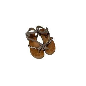 4Earth by Blowfish Malibu Fish Sandals Size 8 Sea Mushroom Desert Rattle